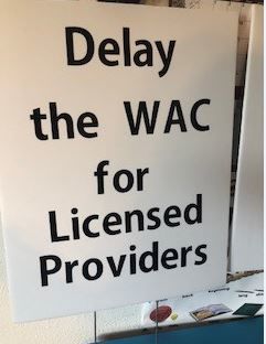 Delay the WAC Sign